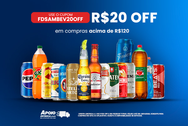 Cupom Ambev 17/04 até 19/04